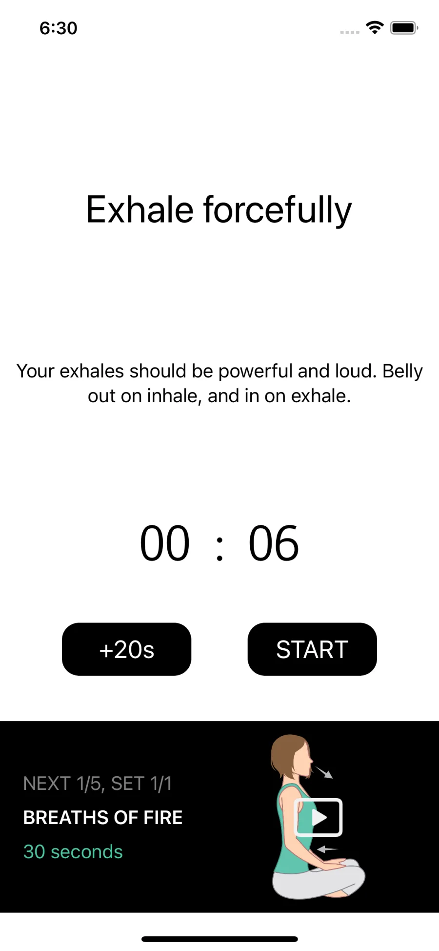 Breaths of Fire variation, with a total of 4 variations