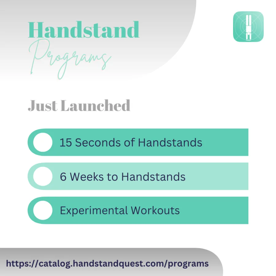 Launching Free Online Handstand Programs