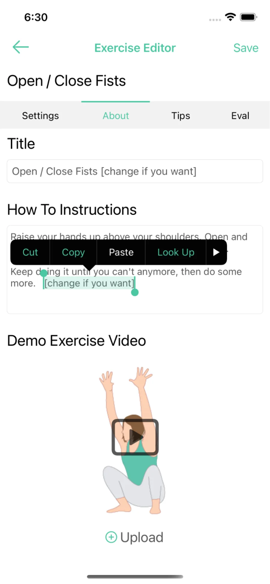Update title or how-to instructions
