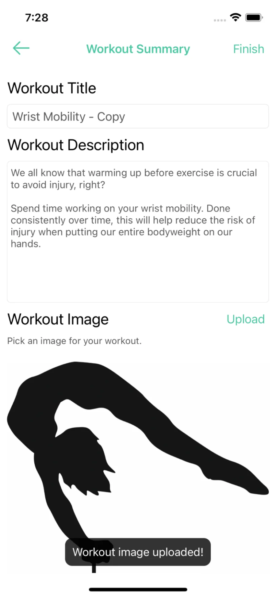 Workout Properties