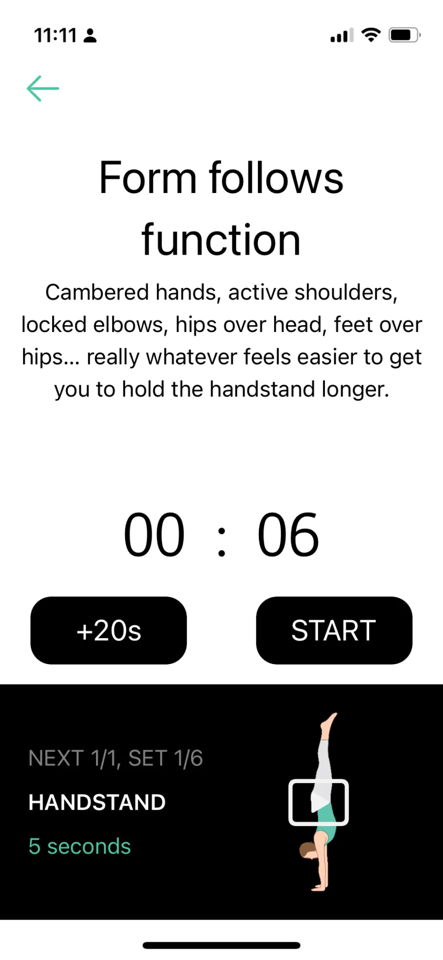 Generated Prilepin Workout