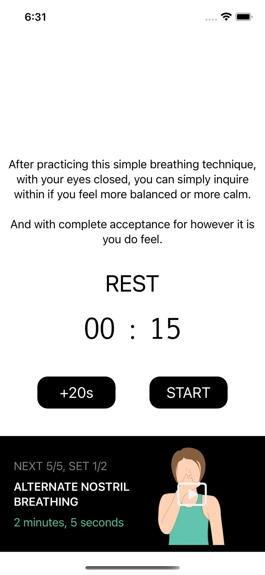 Alternating Nostril Breathing Technique