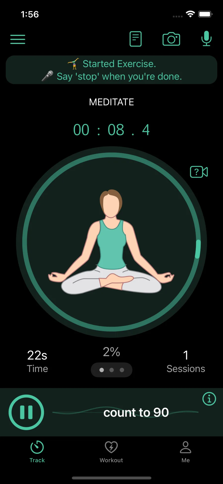 Meditate 90 seconds